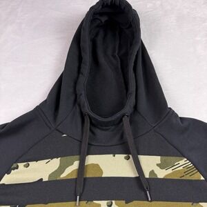 Nike Hoodie Mens Large Camouflage Dri Fit Pullover‎ Sweater Pockets Long Sleeve